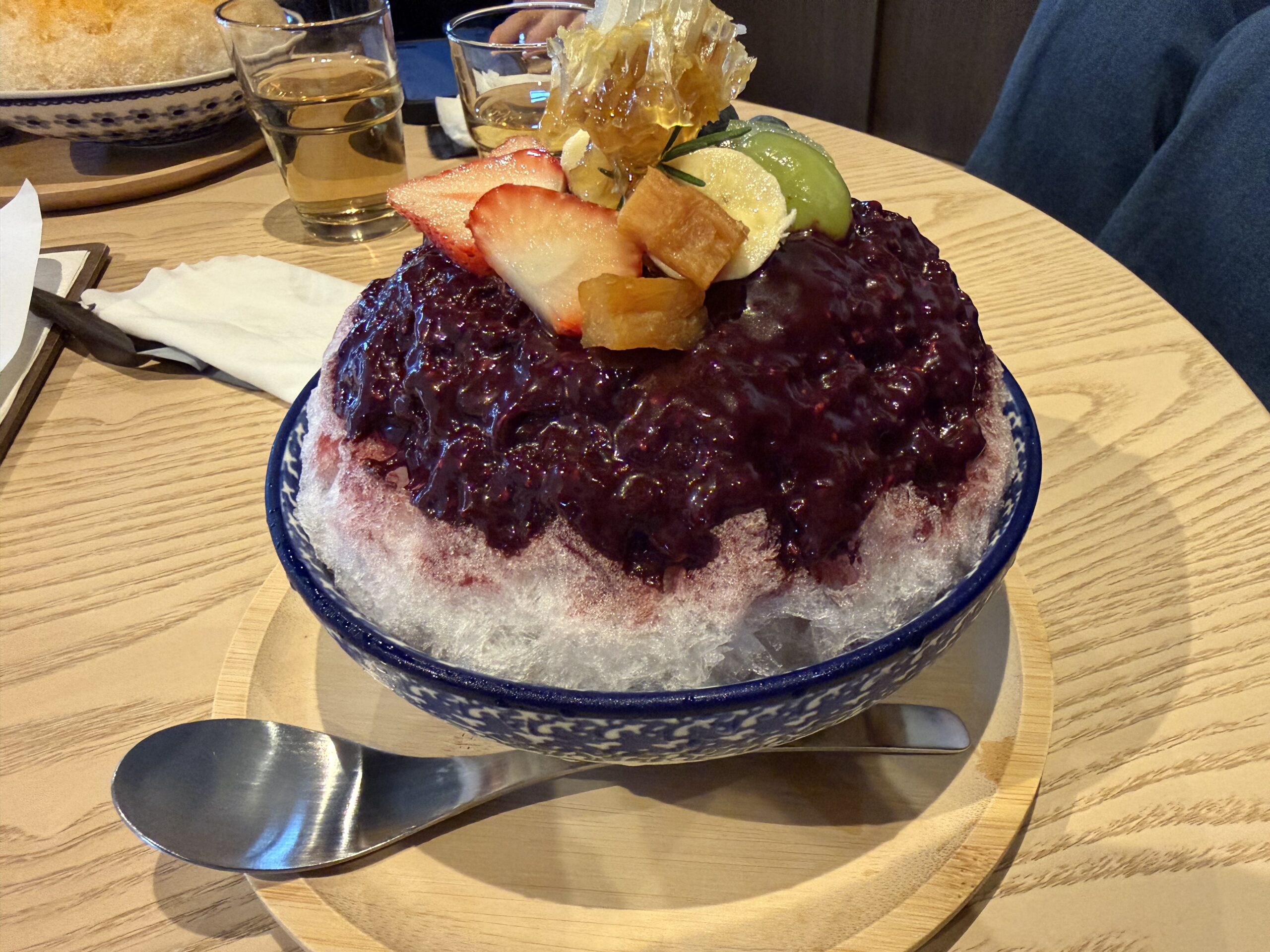 SEIRYU GORIのアサイーかき氷